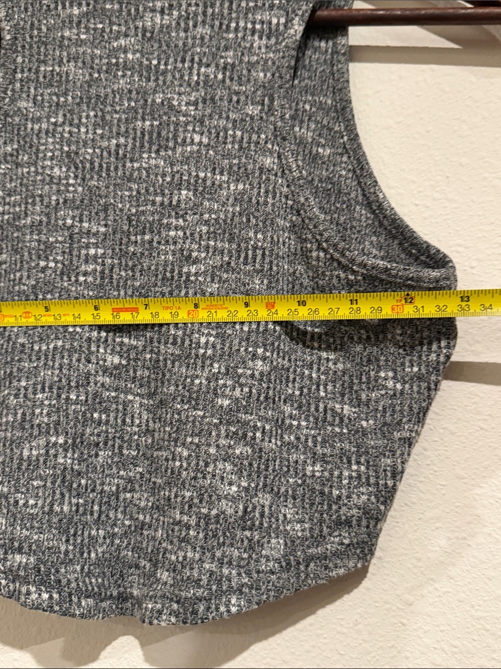 Gymshark Charcoal Ribbed Cropped Tank Top - Picture 6 of 7